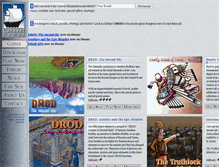 Tablet Screenshot of caravelgames.com